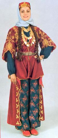 Local Costumes, Elazig, Woman